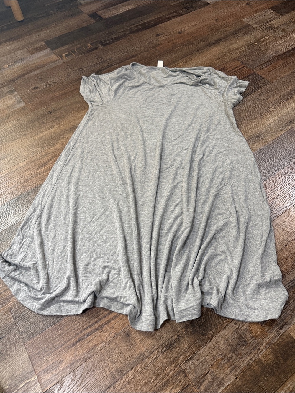 Old Navy Heather Gray Scoop Neck Top